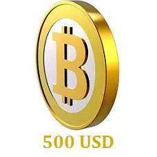 500 USD Bitcoin