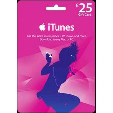 25 GBP iTunes Gift Card